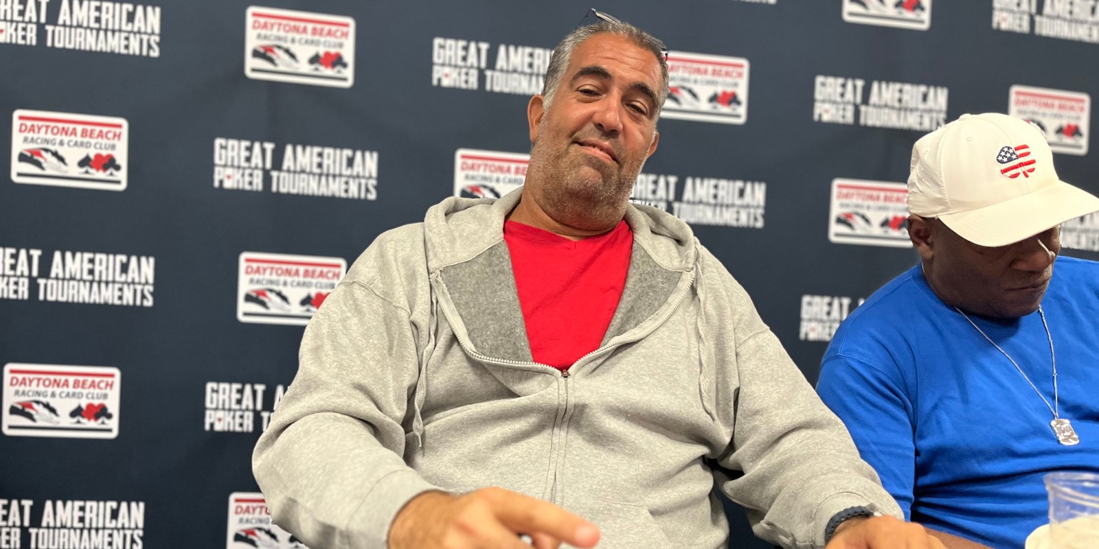 David Levy Day 1B Chip Leader