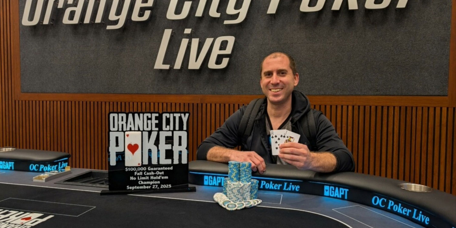 Aaron Lopin Wins the Fall Cash-Out at Orange City Poker