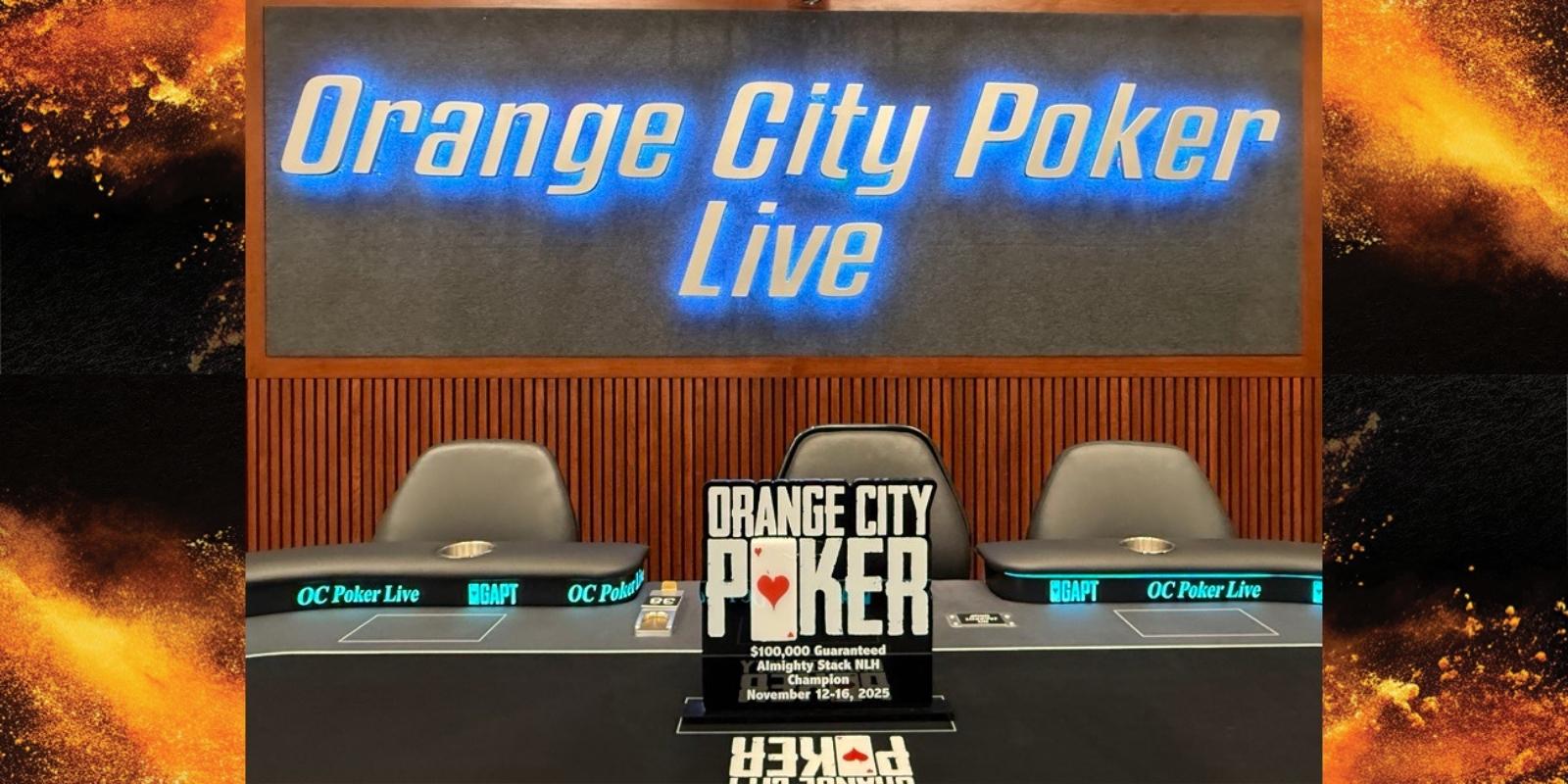 orange city poker live