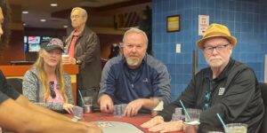 Thomas Gray plays poker.