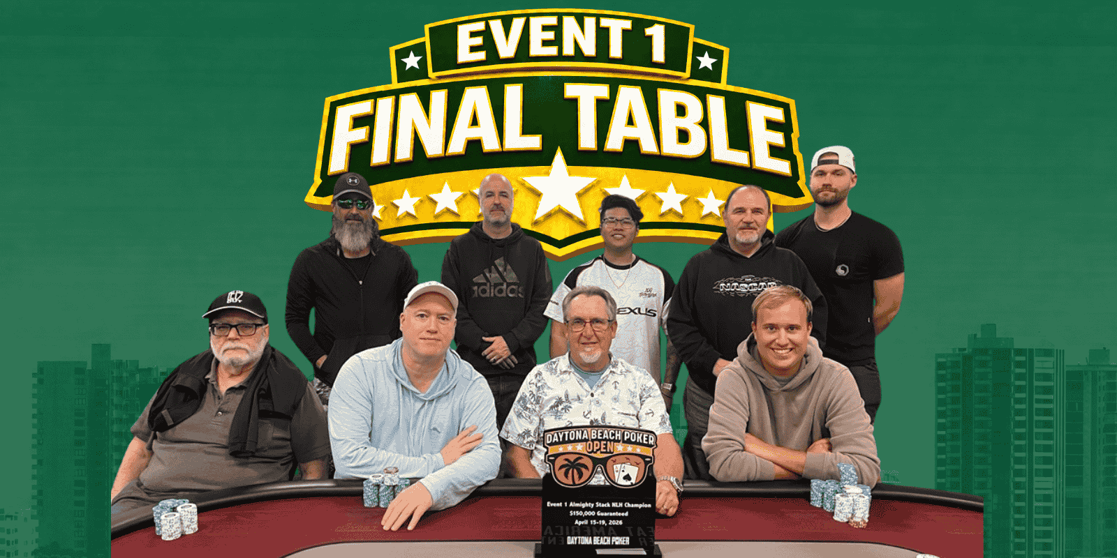 Daytona Beach Poker Open Event 1: Almighty Stack Day 2 Updates