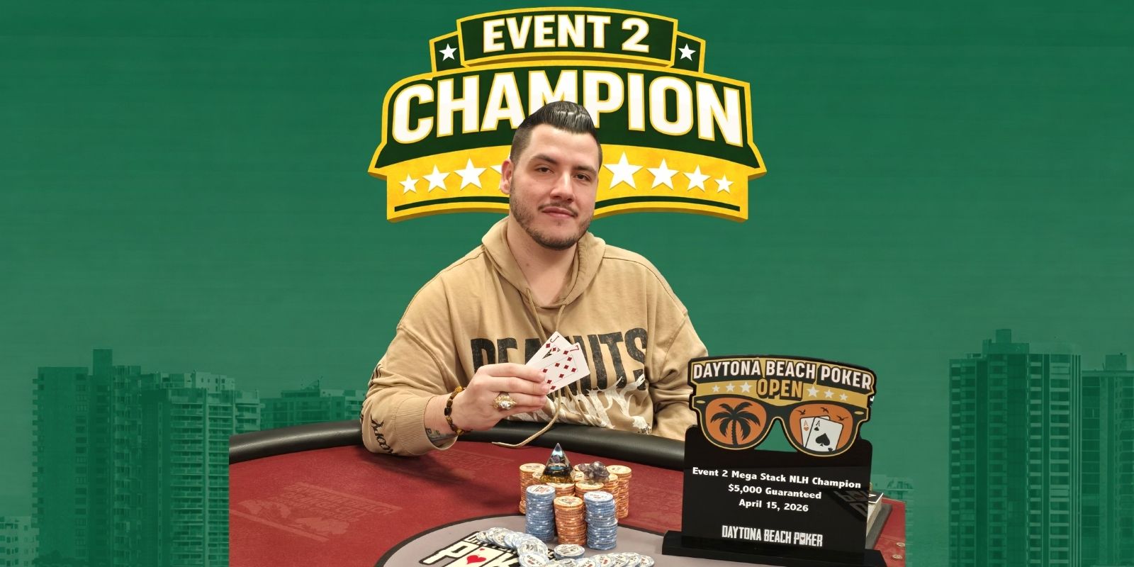 Daytona Beach Poker Open – Event 2 Recap