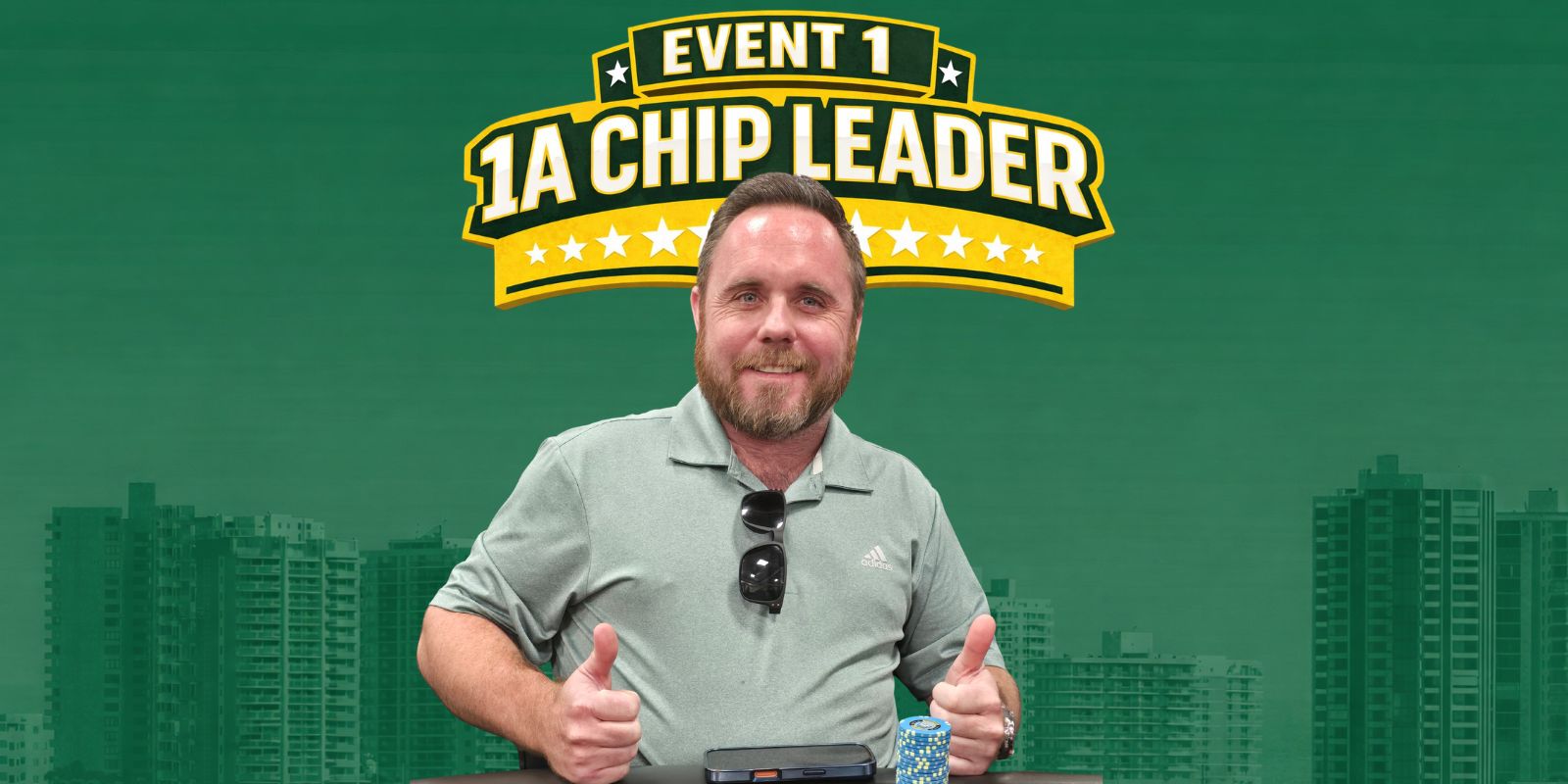 Daytona Beach Poker Open – Tyler Denson Leads Flight 1A