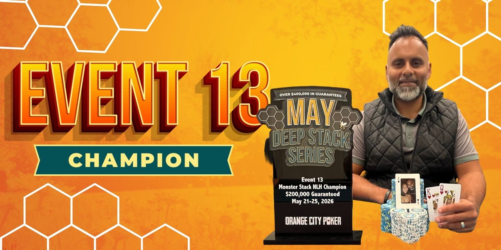 Event 13: Jagroo Rides Aggression and Experience to Monster Stack Title