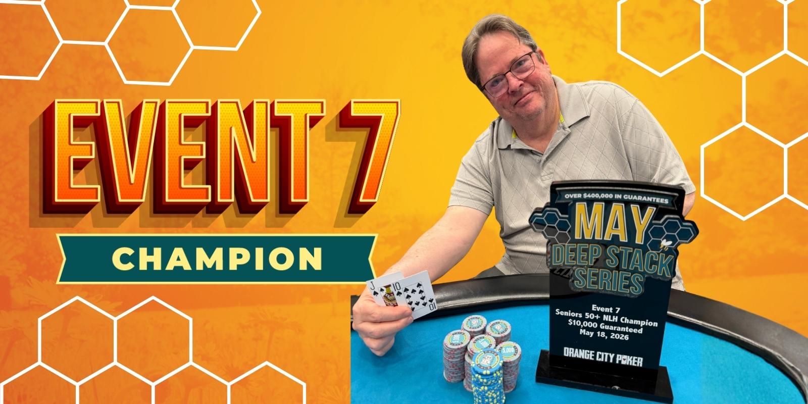 Event 7: Scott Nichols Wins Seniors 50+ Event