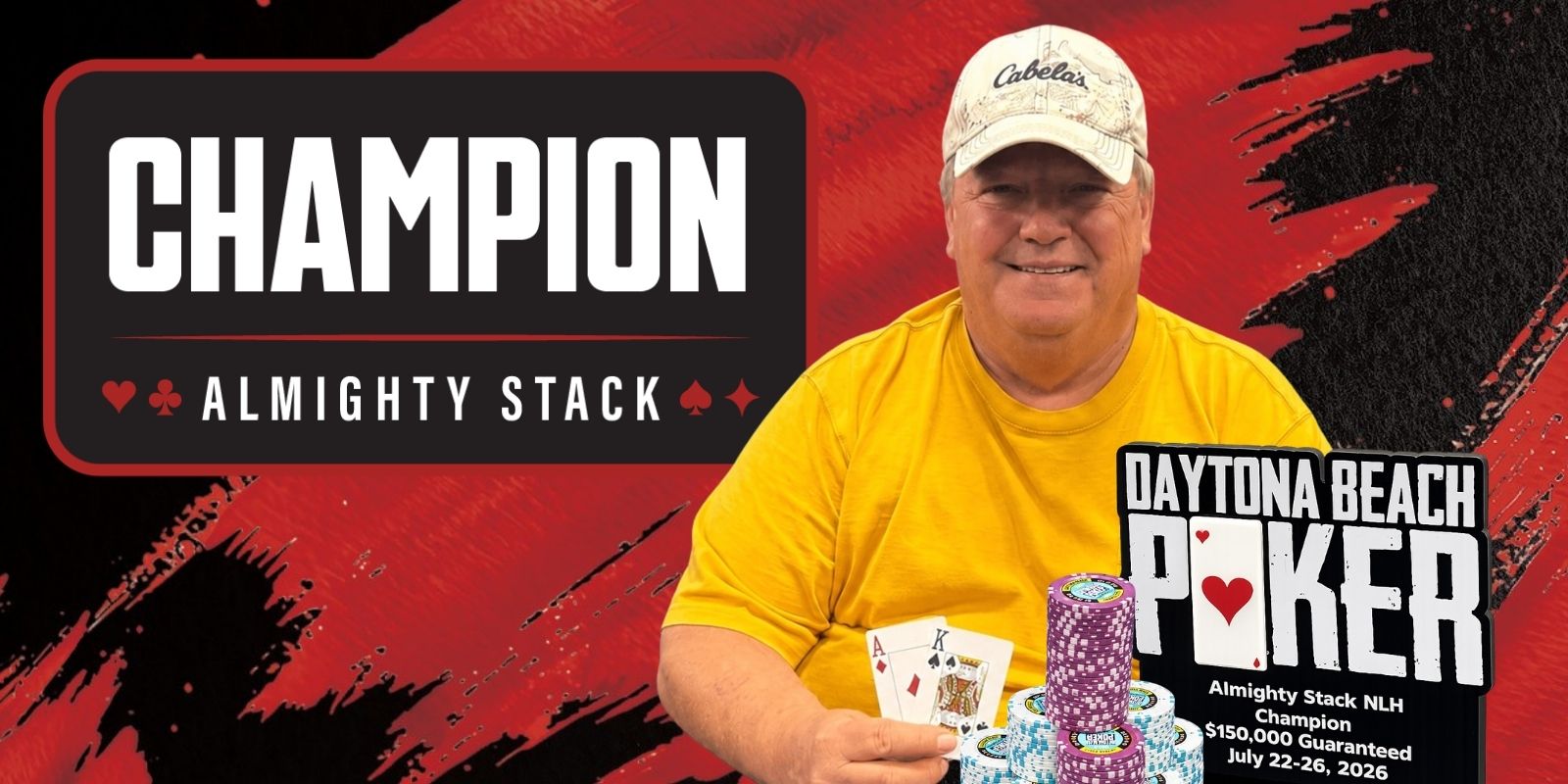 Jeffrey Elliott Captures Almighty Stack Championship at Daytona Beach Poker