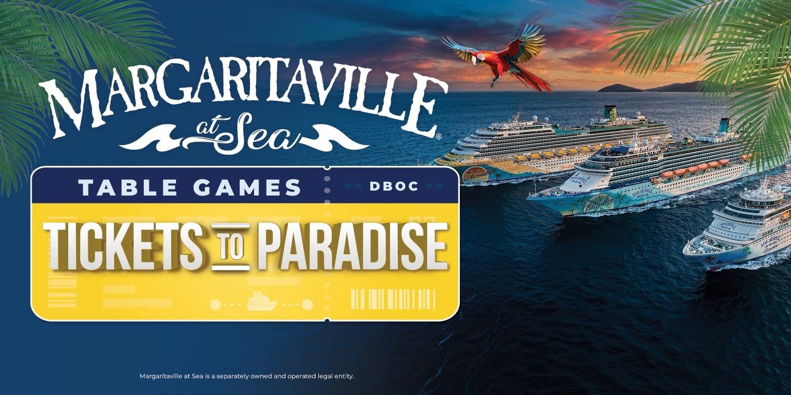 Table Games Tickets to Paradise – Hours Updates